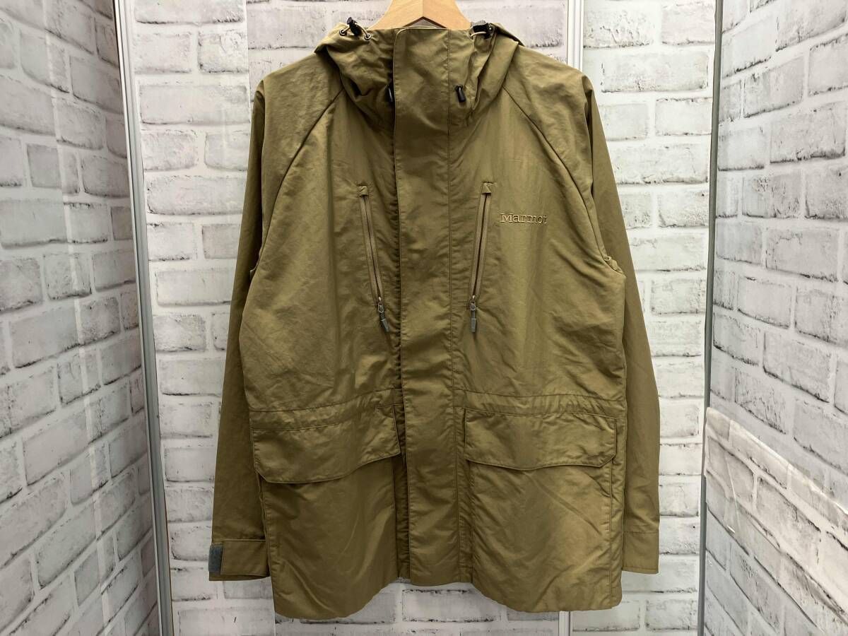 MARMOT/マーモット/マウンテンパーカー/GJジャケット/アウトドア/ナイロン/ナイロンジャケット/撥水/Mサイズ/ベトナム製/ベージュ/TSSM0401