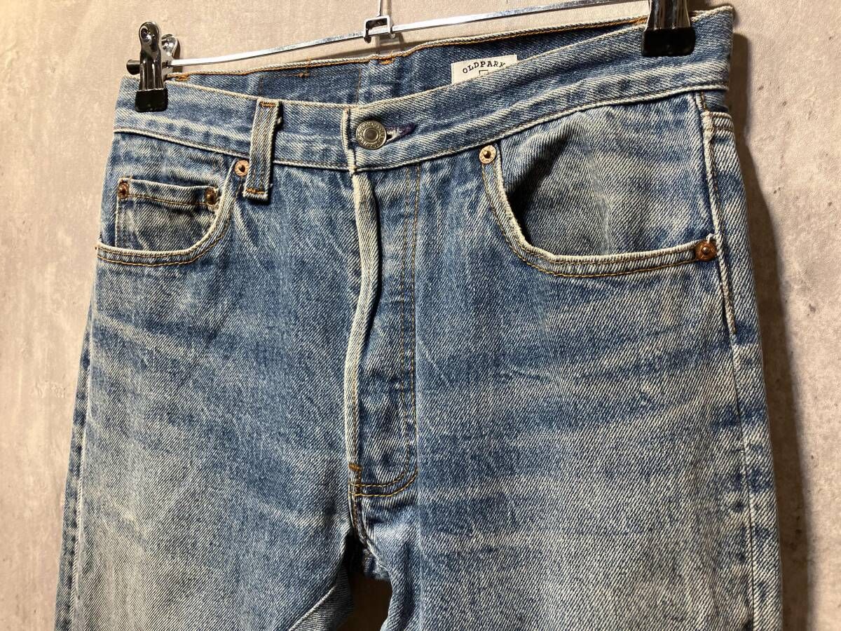 OLD PARK remake denim pants リーバイスリメイク加工パンツ ブルー系 