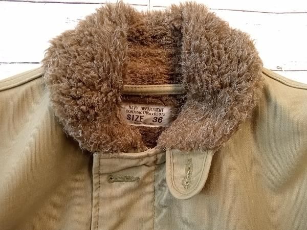 HOUSTON ヒューストン N-1 N-1 sx65913 裏ボア U.S.N 購入 Sサイズ