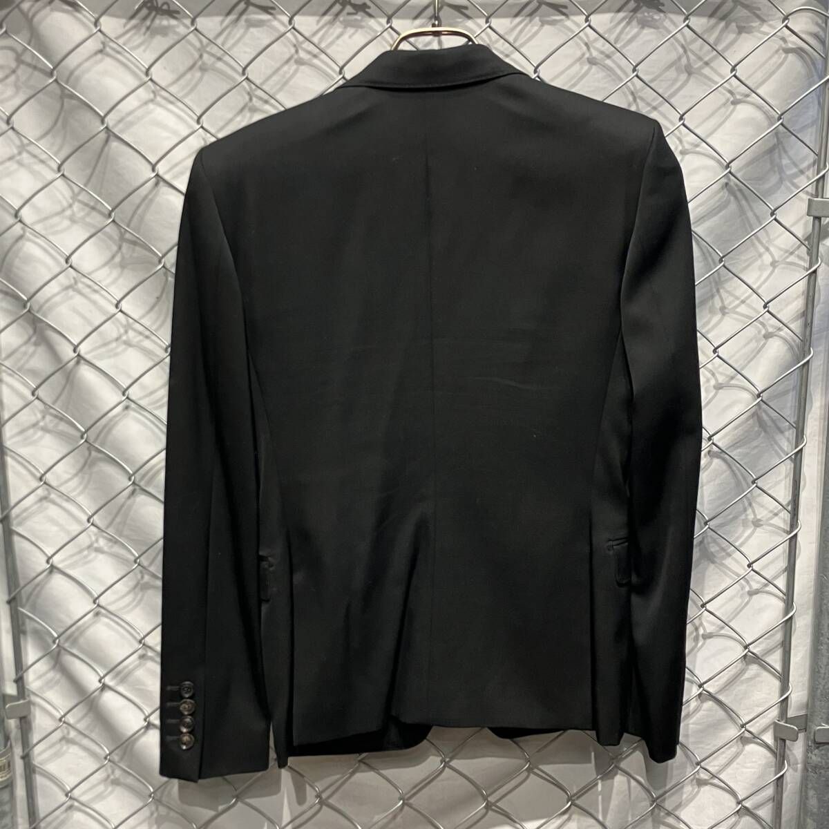 johnlawrencesullivan ブラック テーラードジャケット JOHNLAWRENCE SULLIVANテーラードジャケットJK-10-01ブラックS ジョン