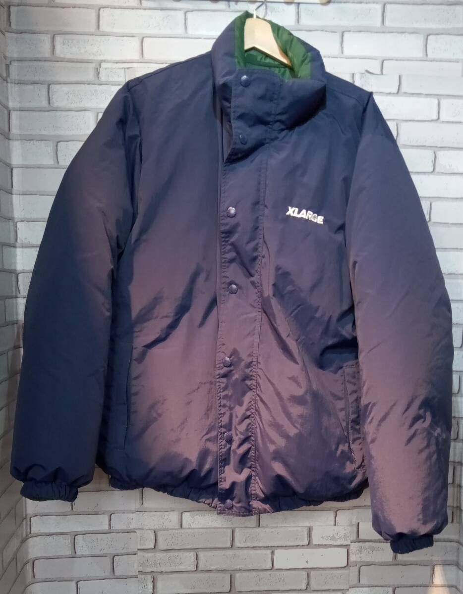 X-LARGE エックスラージ ダウンジャケット REVERSIBLE DOWN JACKET