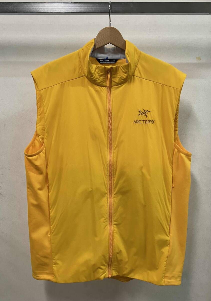 ARC'TERYX アークテリクス ベスト X000007475 イエロー ATOW VEST ロゴ