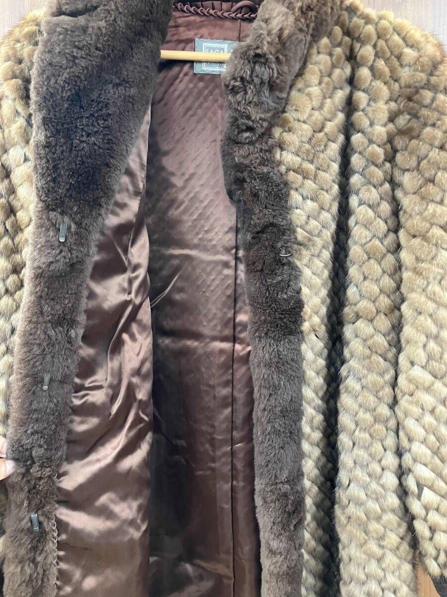 SAGA MINKサガミンク／superb quality ranched mink ／銀タグ