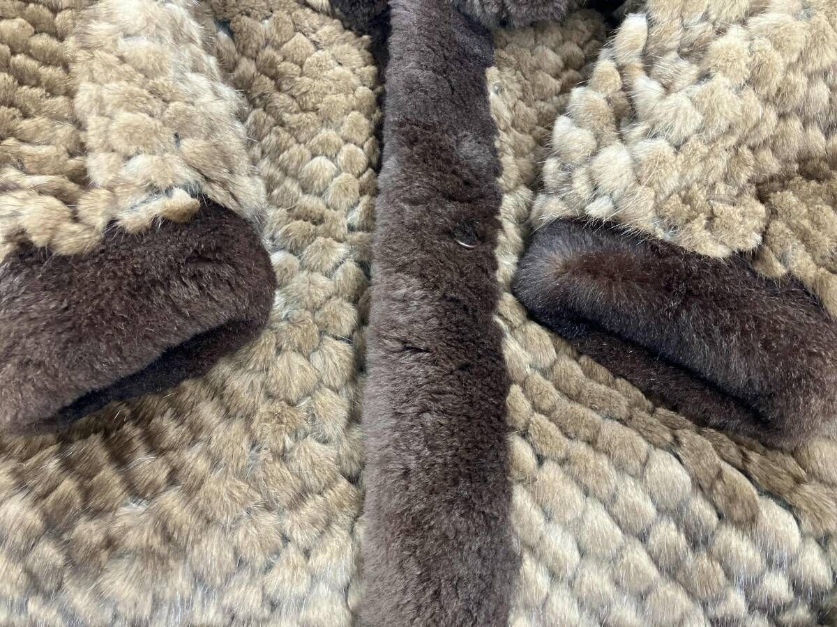 SAGA MINKサガミンク／superb quality ranched mink ／銀タグ