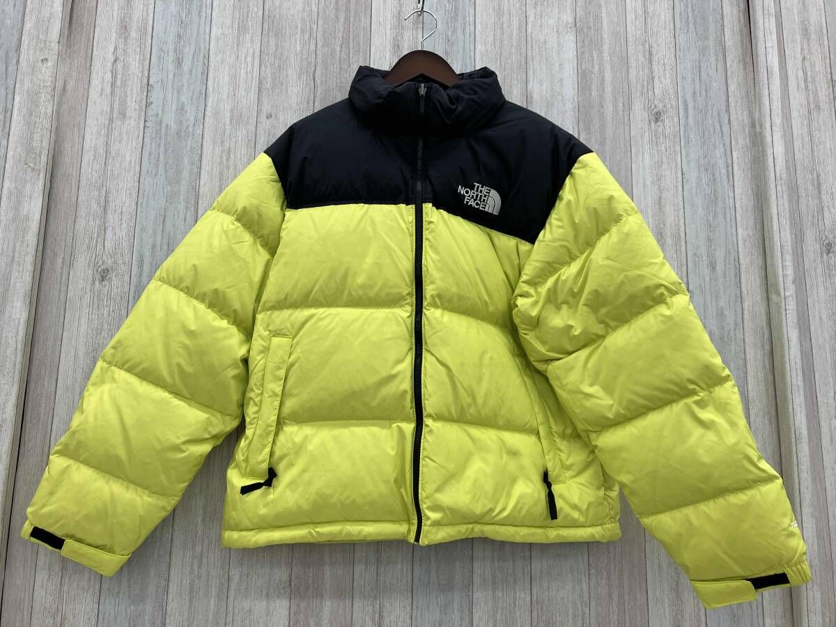 THE NORTH FACE／ザノースフェイス／ダウンジャケット／1996 RETRO NNPTSE JACKET／L／メンズ／蛍光イエロー／NF0A3C8D