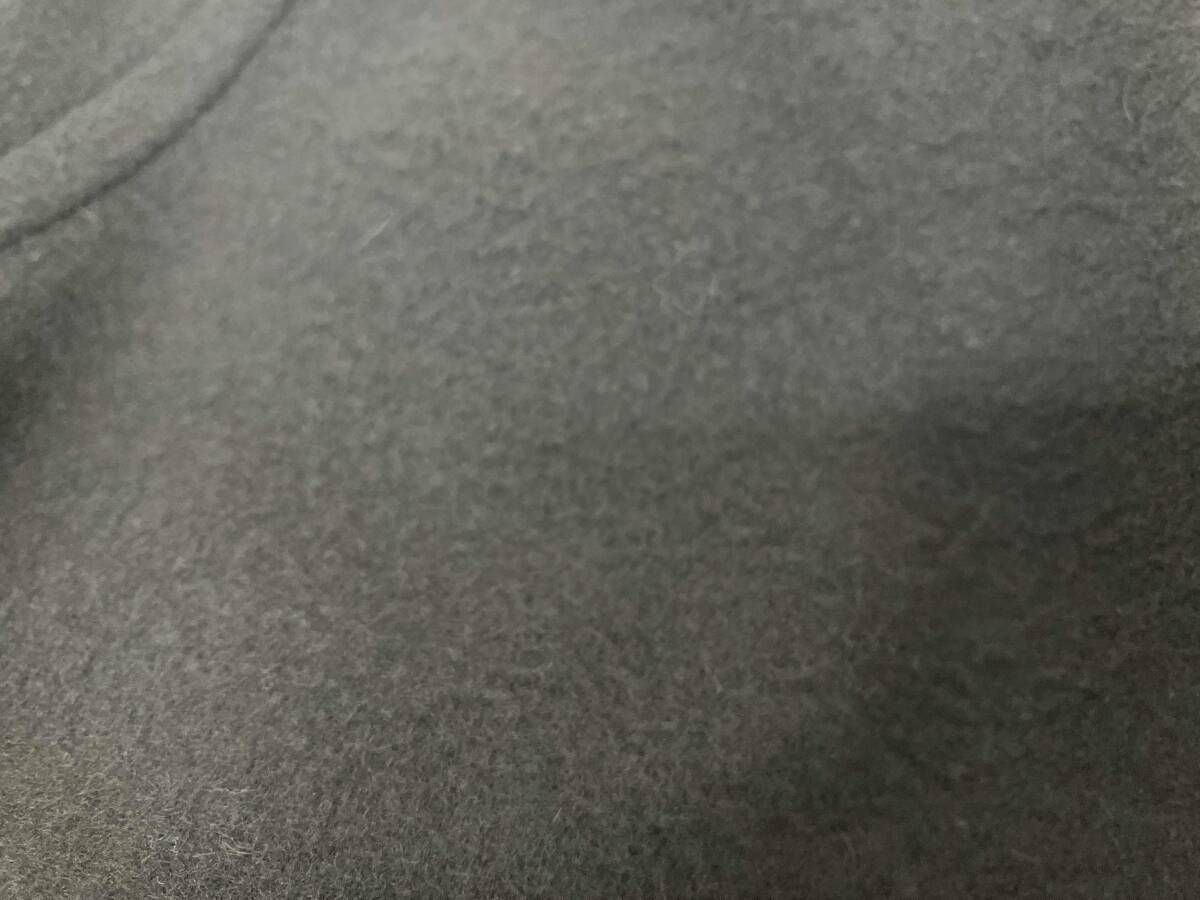  LIDNM Super 140 s OFFICER COAT Im 20 aw 01295 08 02 リドム スーパー140 オフィサー コート ステン 比翼 レディース ダークグレー その他 小物