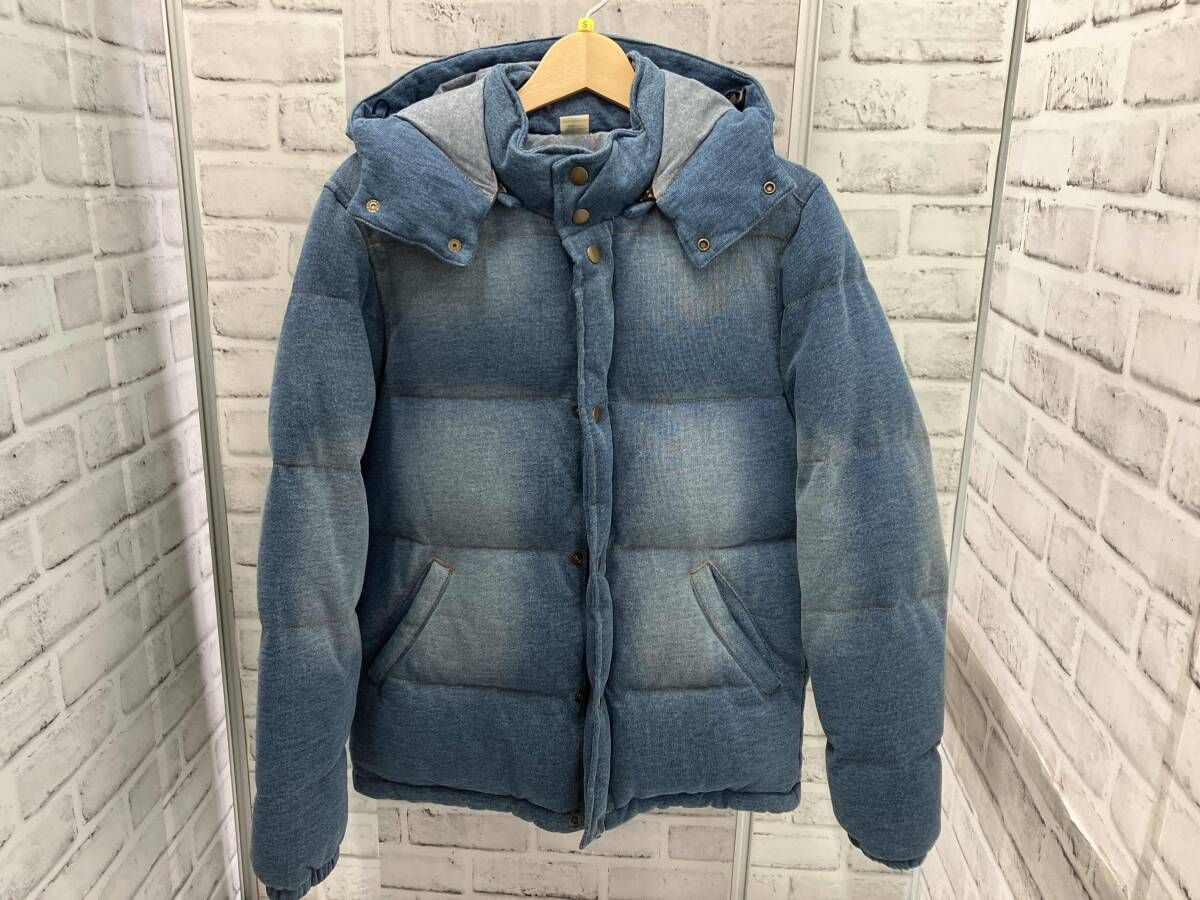 Ron Herman ロンハーマン デニムダウンジャケット 色落ち加工 サイズS 美品】Ron Herman / ロンハーマン / 422040094-1071 / ダウン
