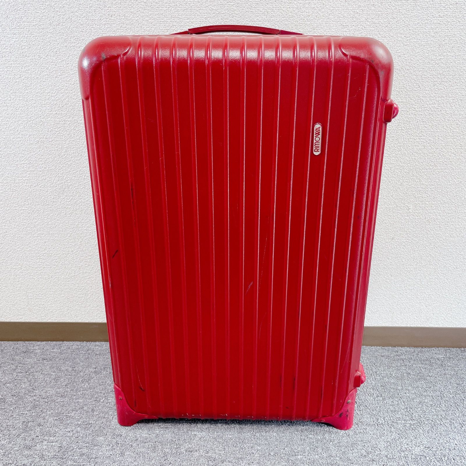 RIMOWA SALSA 855.63 スーツケース 2輪 63L レッド 廃盤 - メルカリ