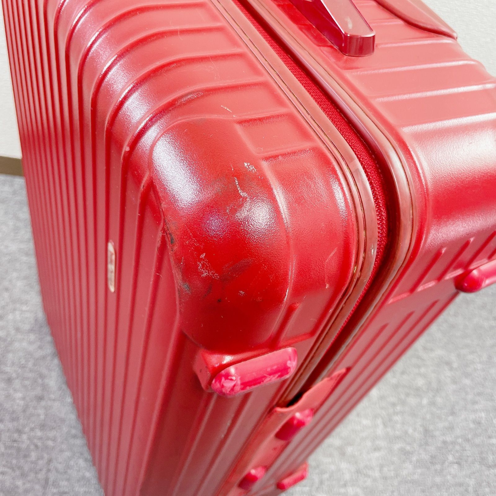 RIMOWA SALSA 855.63 スーツケース 2輪 63L レッド 廃盤 - メルカリ