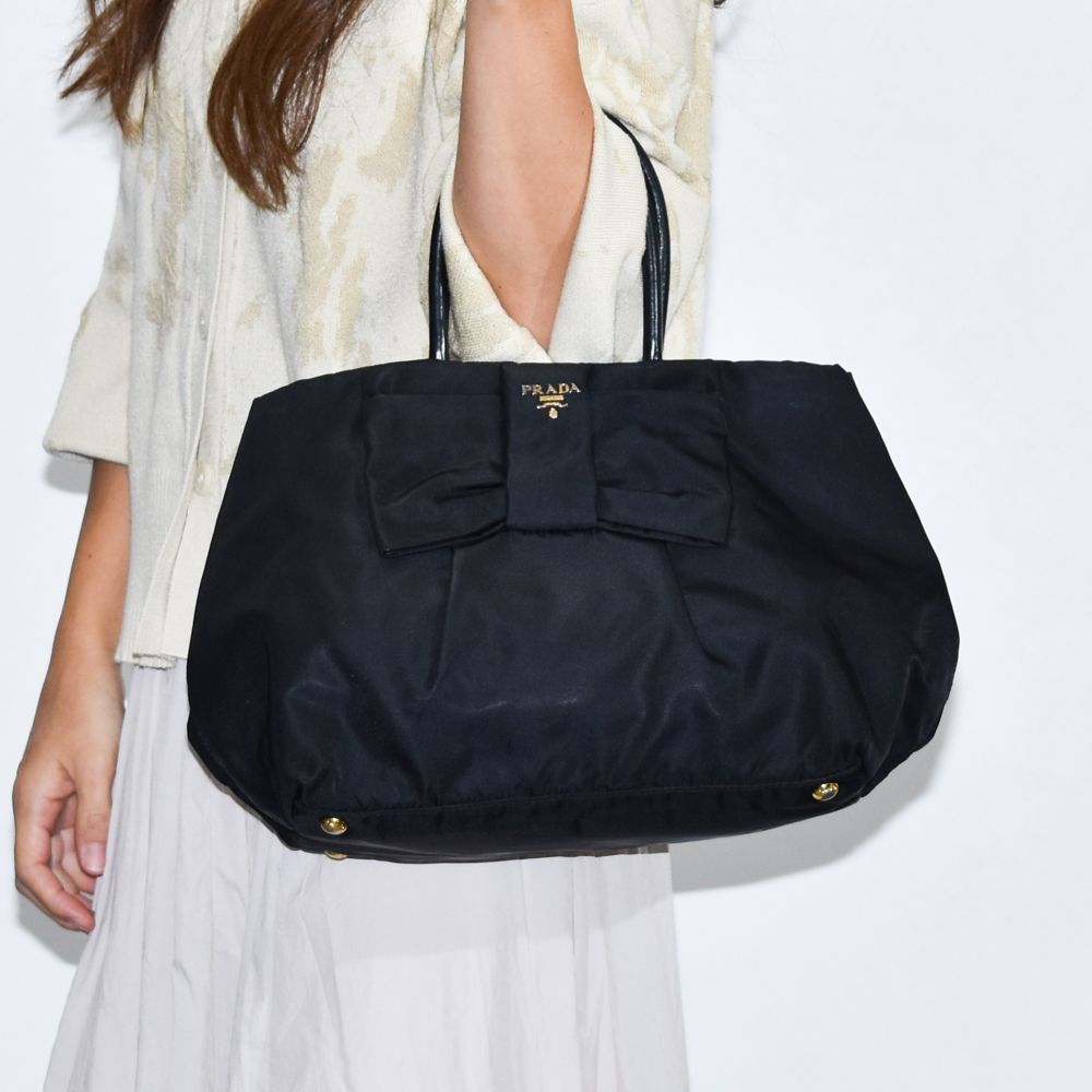 中古USED PRADA レディース ハンドバッグ ナイロン プラダ 26126