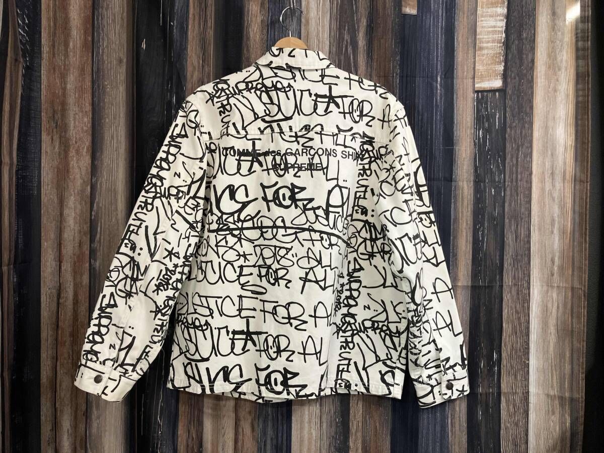 シュプリーム コムデギャルソン ジャケット M Supreme×COMME des 