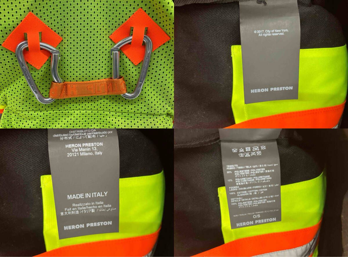 HERON PRESTON ヘロンプレストン 緊急サービスバックパック DSNY