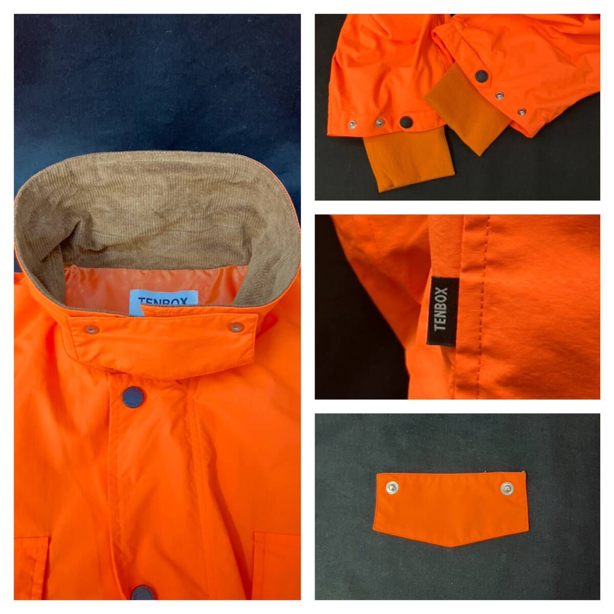 タグ付] 10匣 TENBOXテンボックスTBX-022JK-24オールカバージャケット