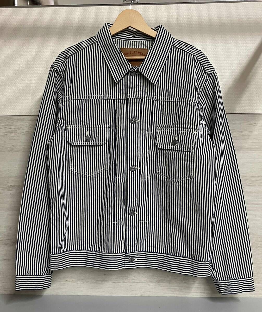 THE FLAT HEAT フラットヘッド 長袖シャツ Q J D 801 W 44