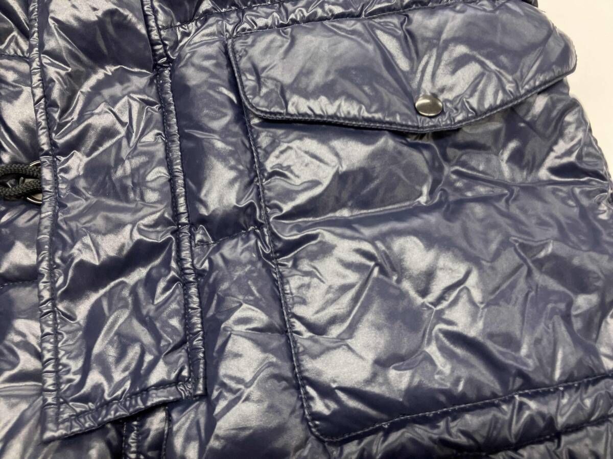 DUVETICA ダウンジャケット デュベティカ フーデットダウン ネイビー size46