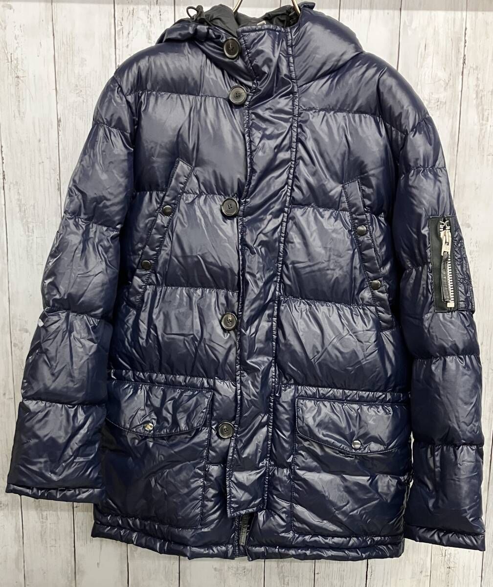 DUVETICA ダウンジャケット デュベティカ フーデットダウン ネイビー