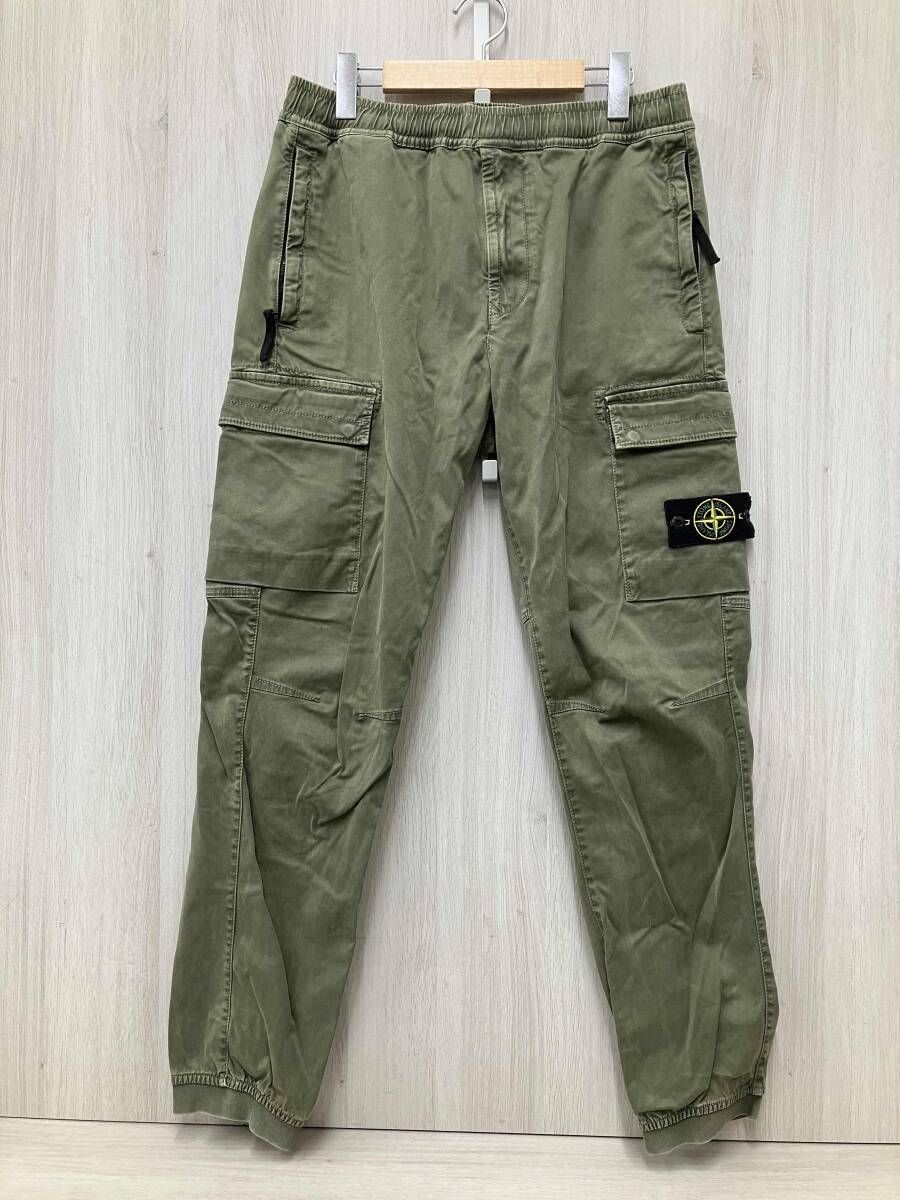 STONE ISLAND ストーンアイランド カーゴパンツ W32 カーキ - メルカリ