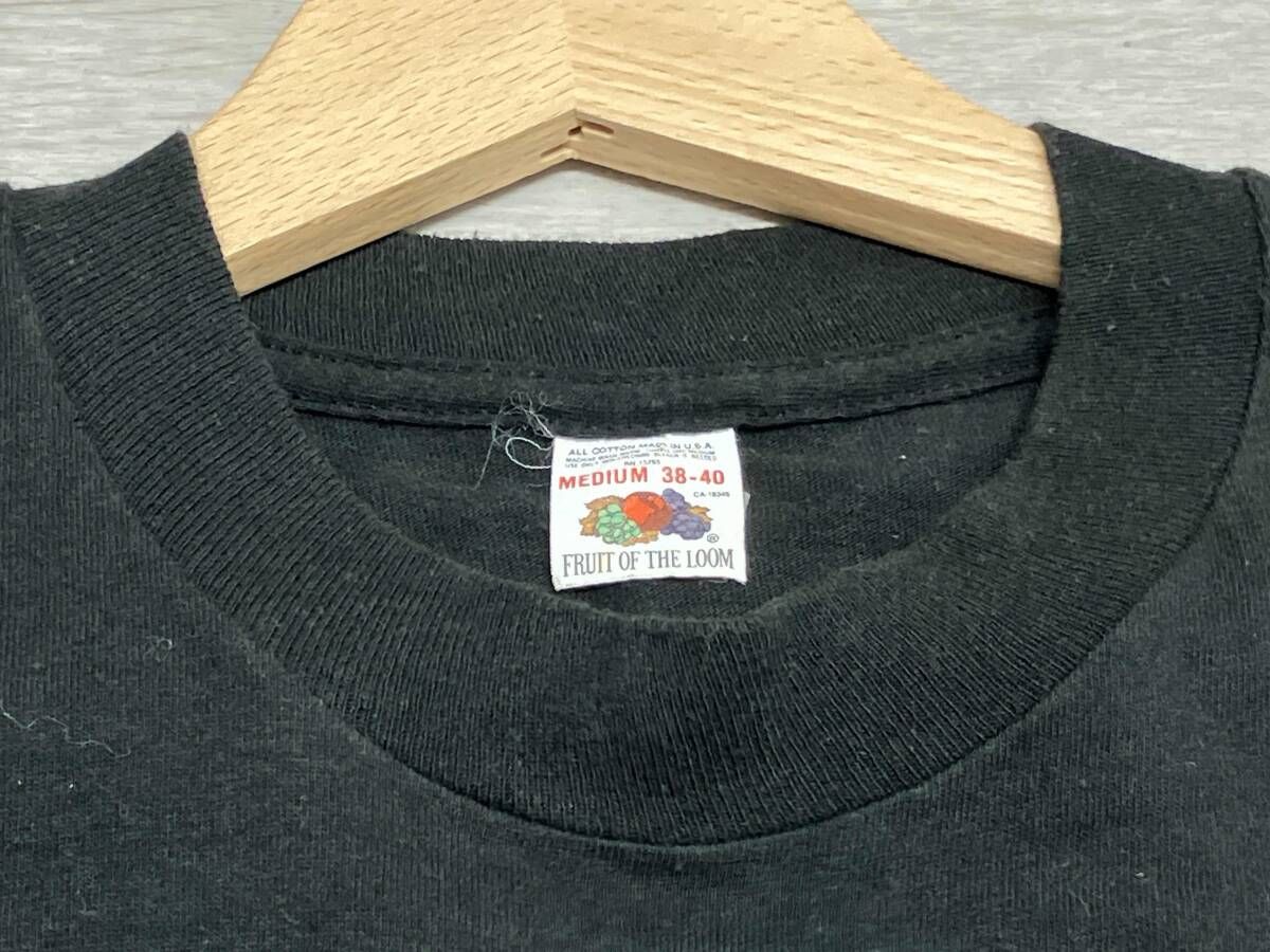  ブラック ROLLING STONES 89 S 半袖Tシャツ プリントロゴ FRUIT OF THE LOOM Tシャツ アパレル ミュージシャン