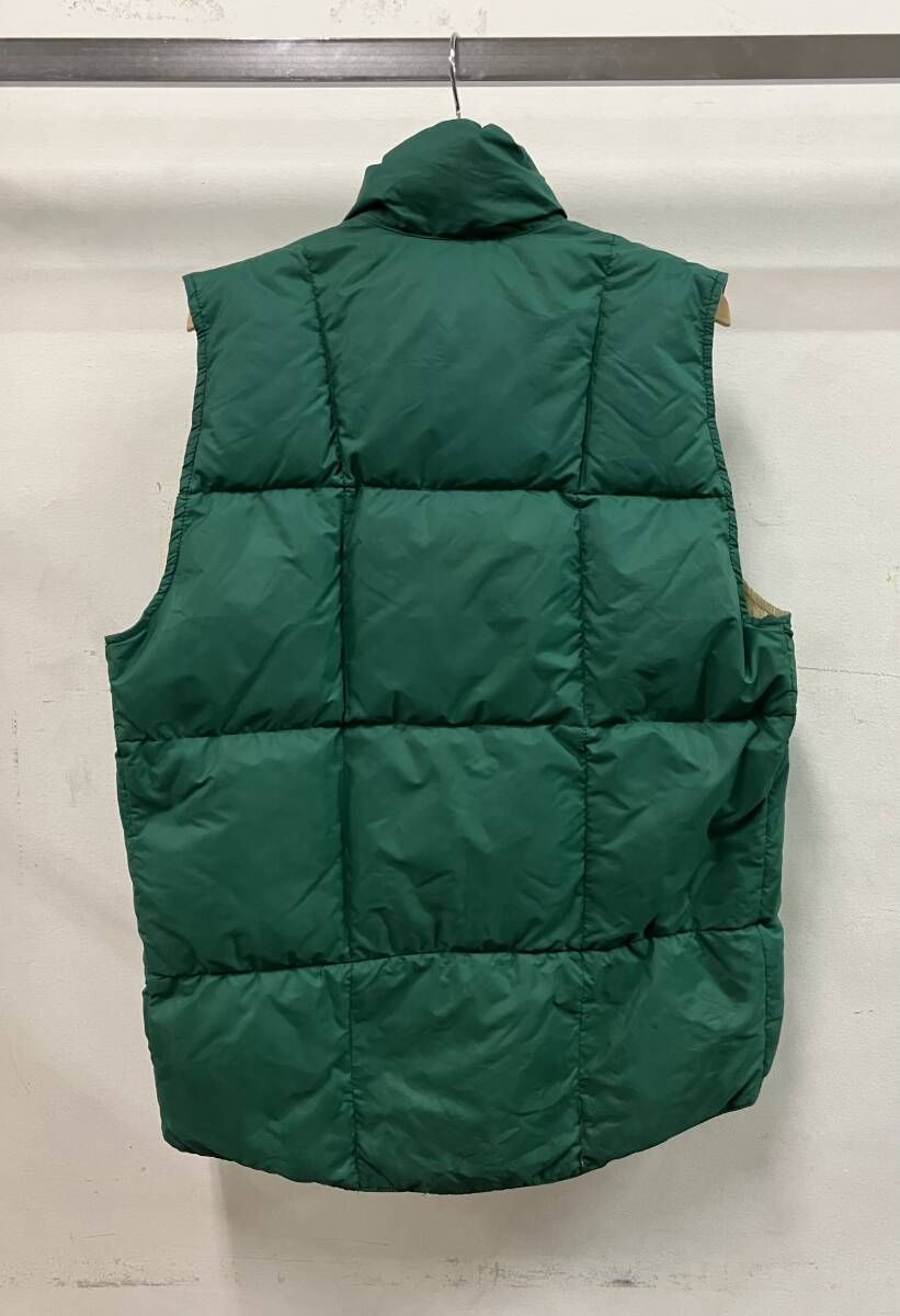 SIERRA DESIGNS シエラデザインズ ダウンベスト 70 S 7本杉 シミあり サイズL グリーン
