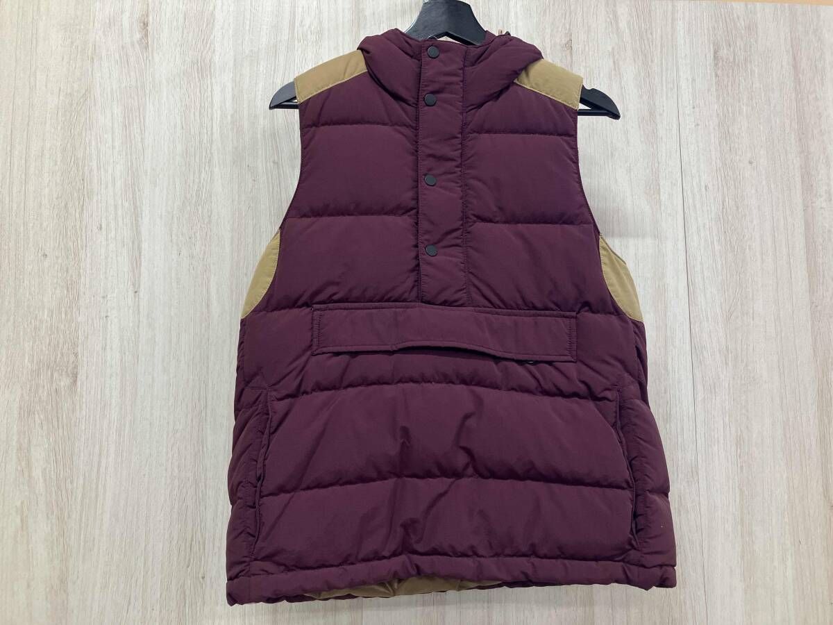 × JUNYA MAN デュべティカ ジュンヤワタナベマンWJ-V 401 ダウンベスト XSサイズ ワインレッド