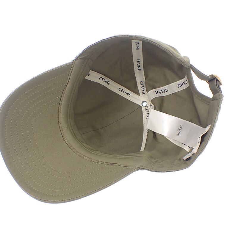 セリーヌ CELINE トリオンフ ベースボールキャップ L 2AUT6969P.02KL
