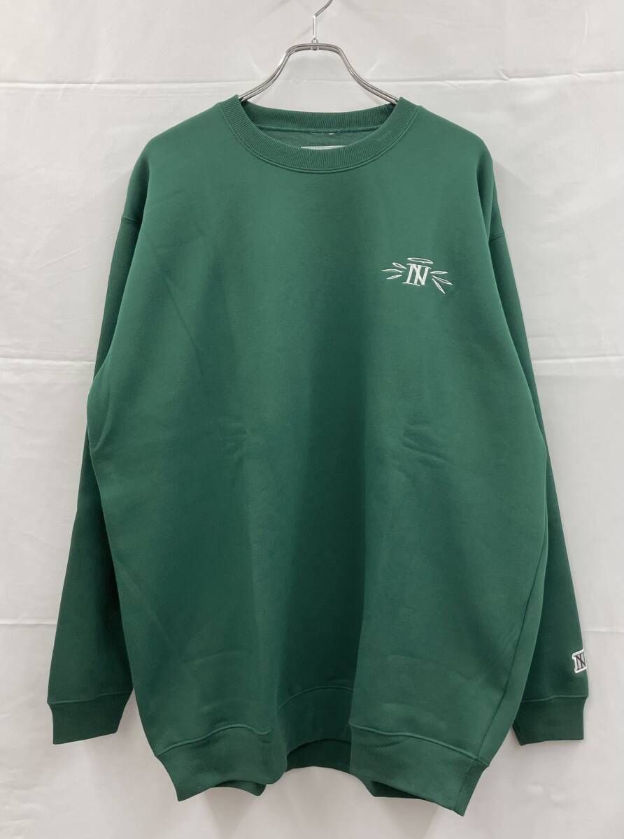 THE BONEZ ザボーンズ 長袖スウェット CROWN N-LOGO EMBROIDERY SWEAT