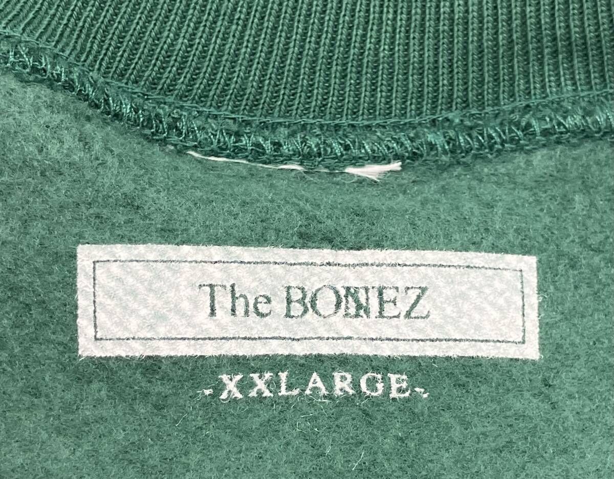 THE BONEZ ザボーンズ 長袖スウェット CROWN N-LOGO EMBROIDERY SWEAT