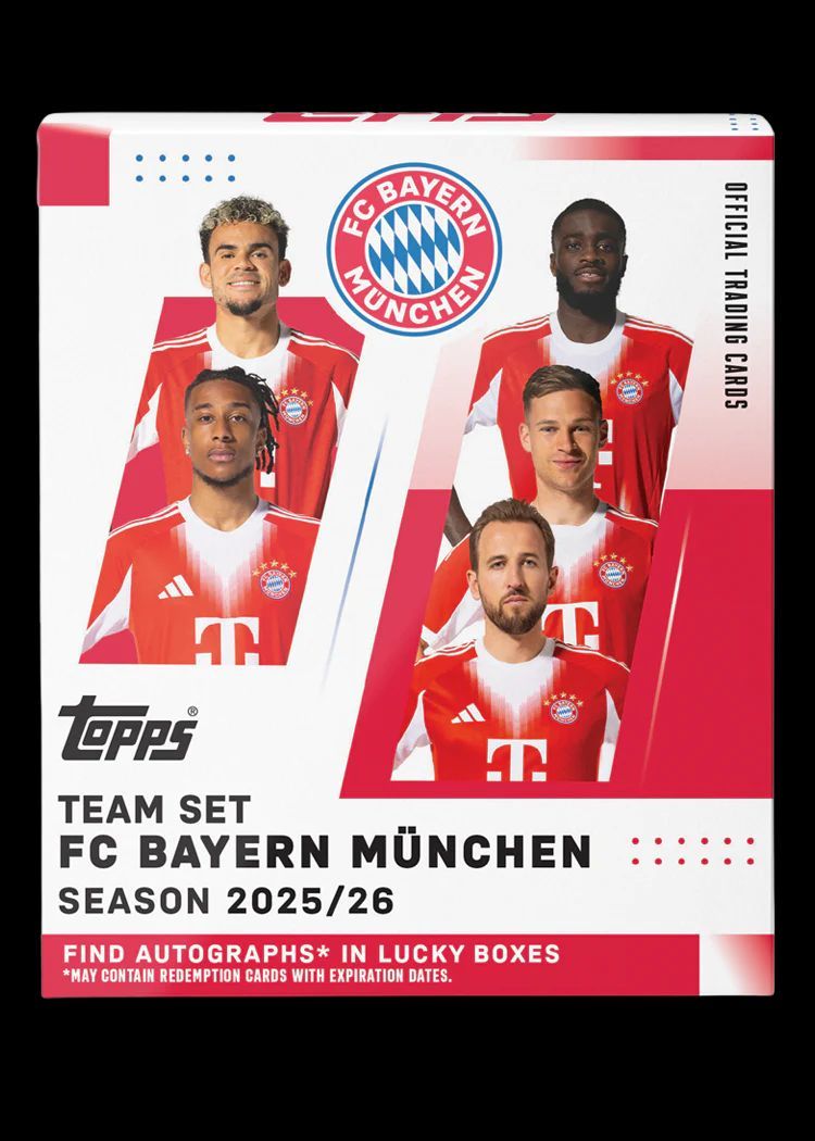 1パックばら売り【Topps FC Bayern München 2025/26 Team Set