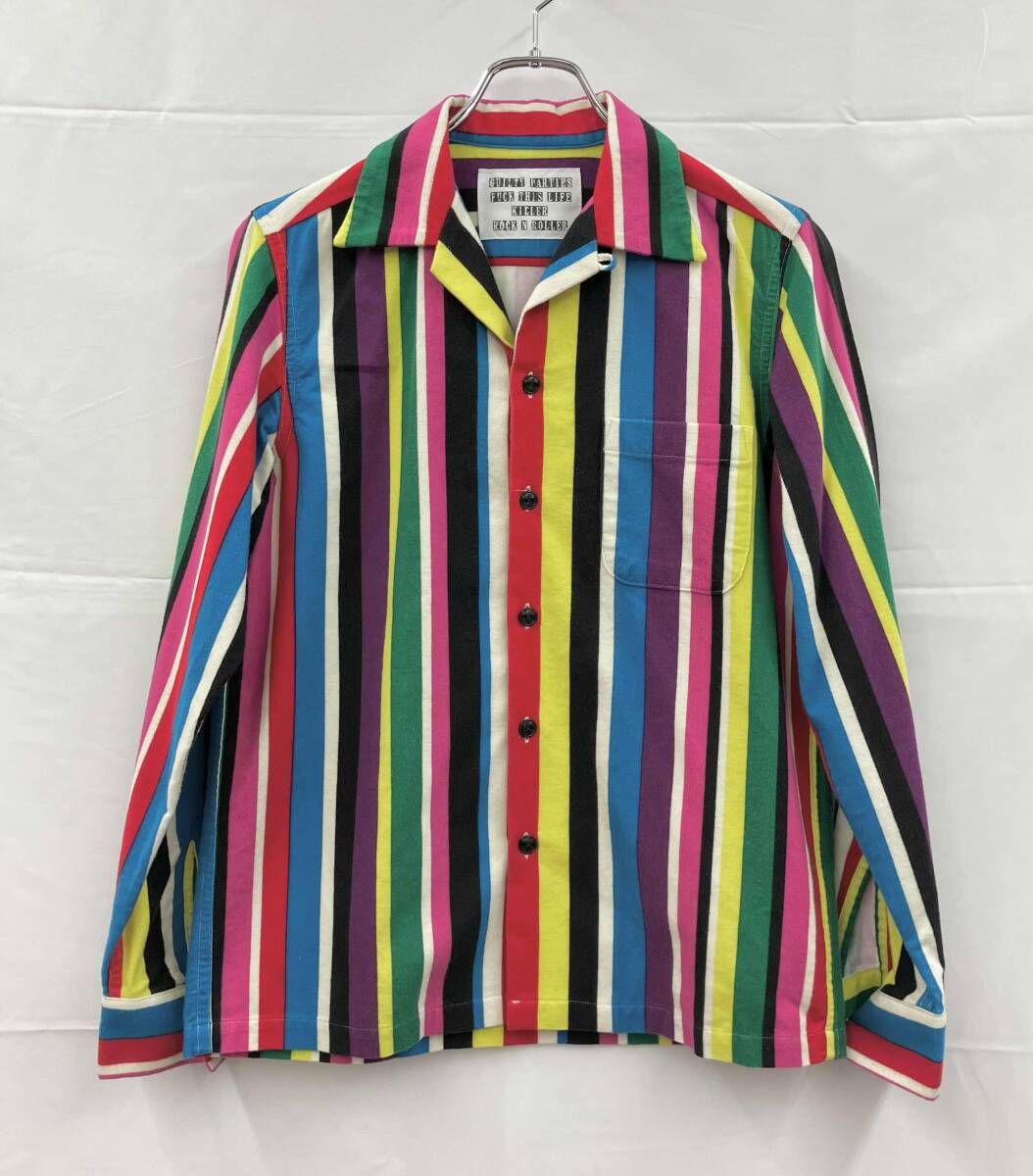 WACKO MARIA ワコマリア 長袖シャツ 13 AW-STP-09 綿 S マルチ 通年