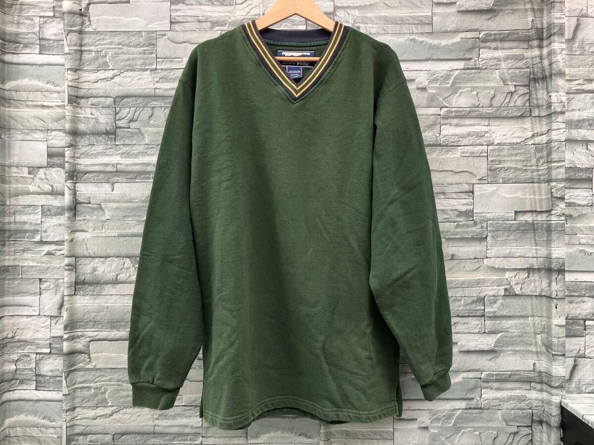 L Bean スウェット 緑 M