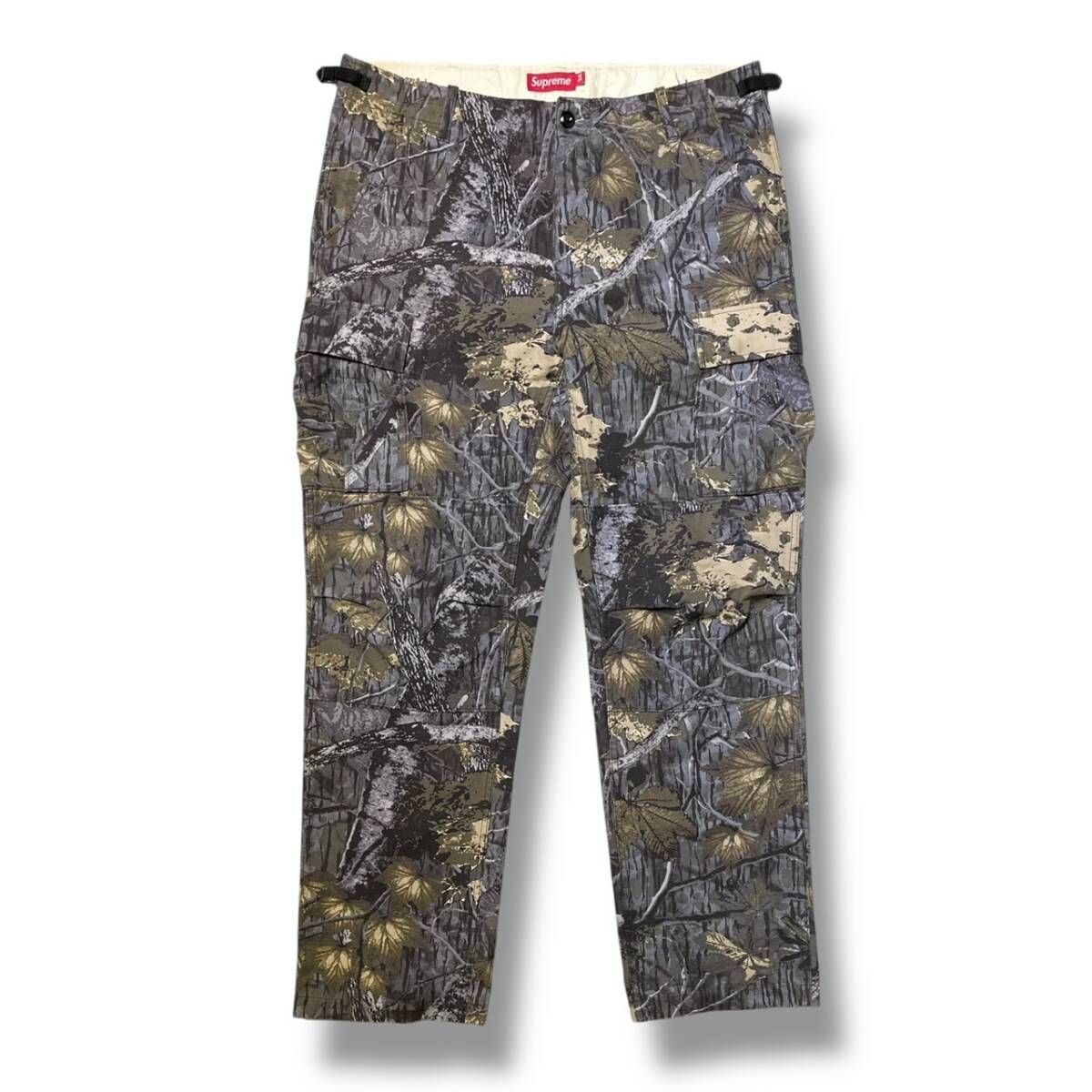 Supreme Camo リアルツリーカモカーゴパンツ メルカリ 美品 パンツの