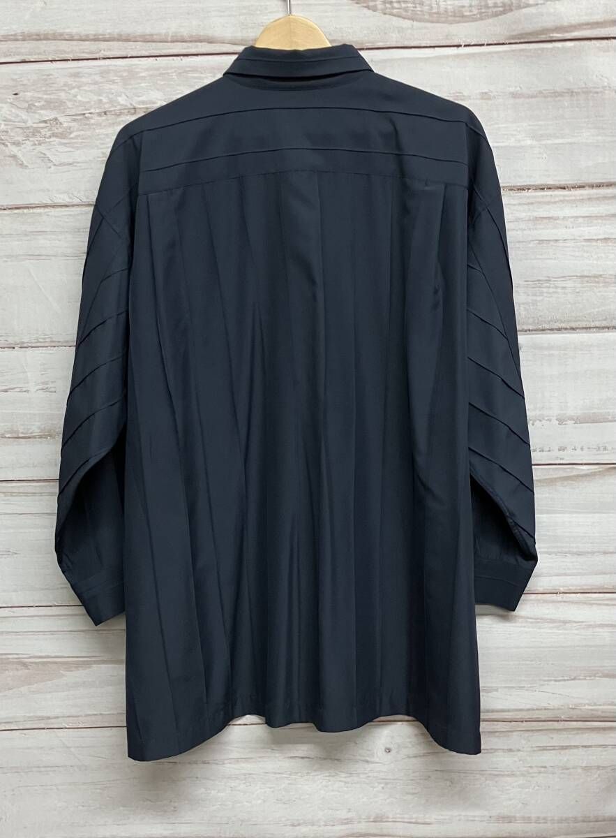 ISSEY MIYAKE MEN イッセイミヤケ 長袖プリーツシャツME61FJ063 メンズ