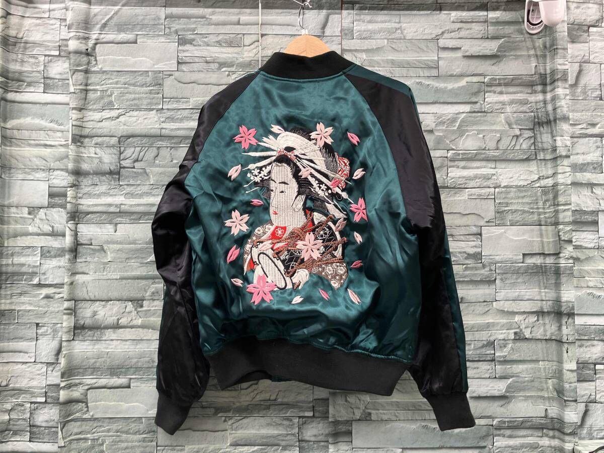 3Lサイズ Hoshihime ホシヒメ スカジャン 富士山 龍 3Lサイズ