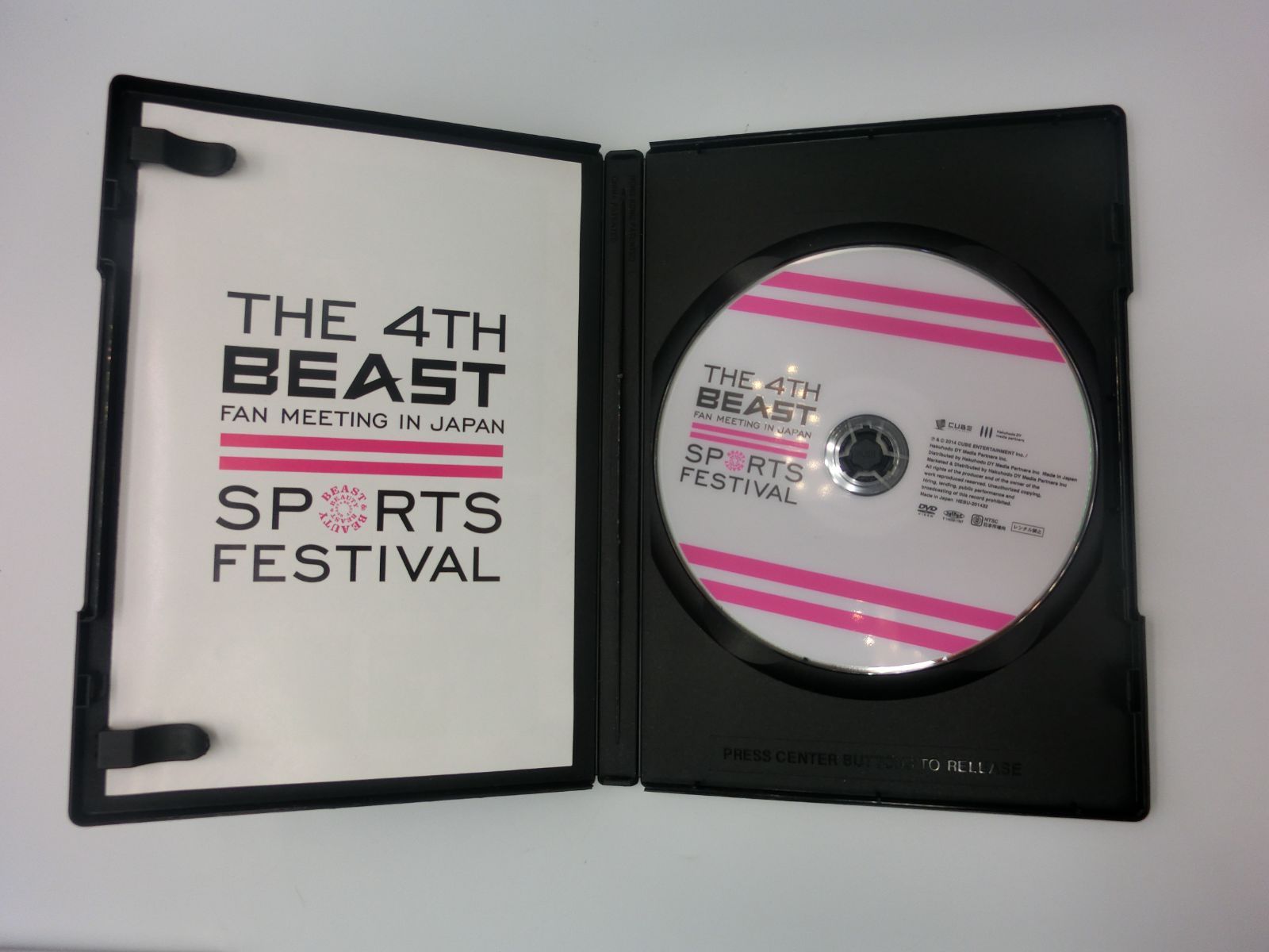 BEAST FAN MEETING DVD＆Photo Book TAKA45-86】◎博報堂DYメディアパートナーズ 『BEAST THE 4TH BEAST