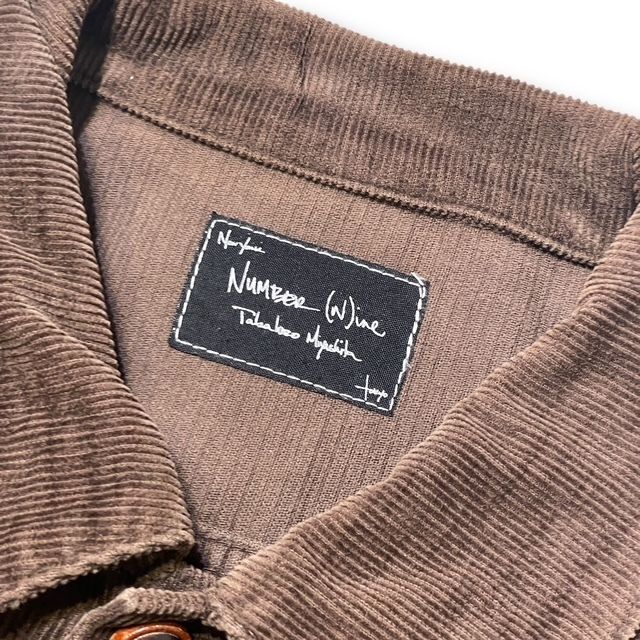 03 NUMBER(N)INE ジャケット 2 カート期 コーデュロイジャケット