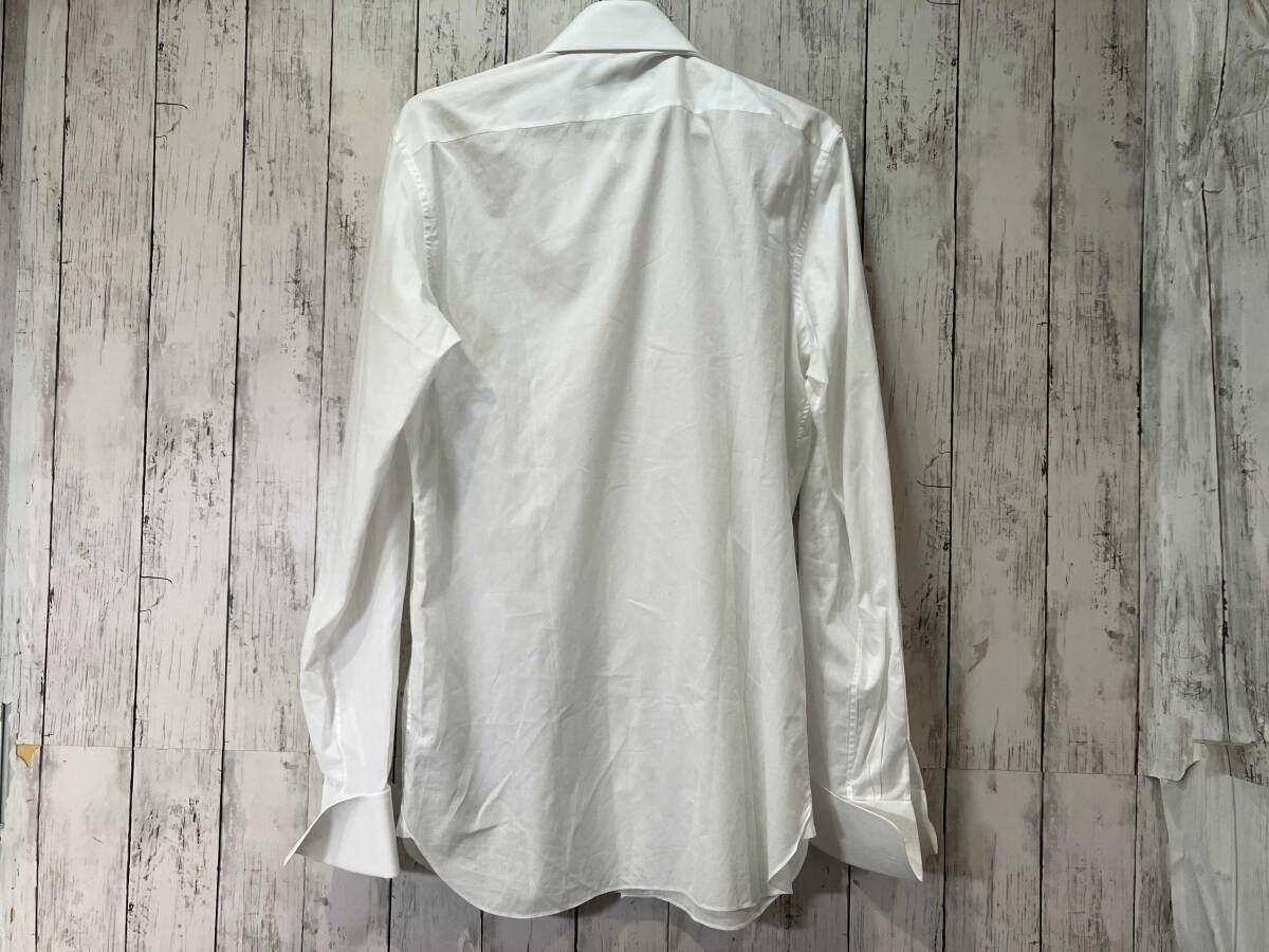 TOMFORD SH 01 フリルシャツ ホワイト トムフォード