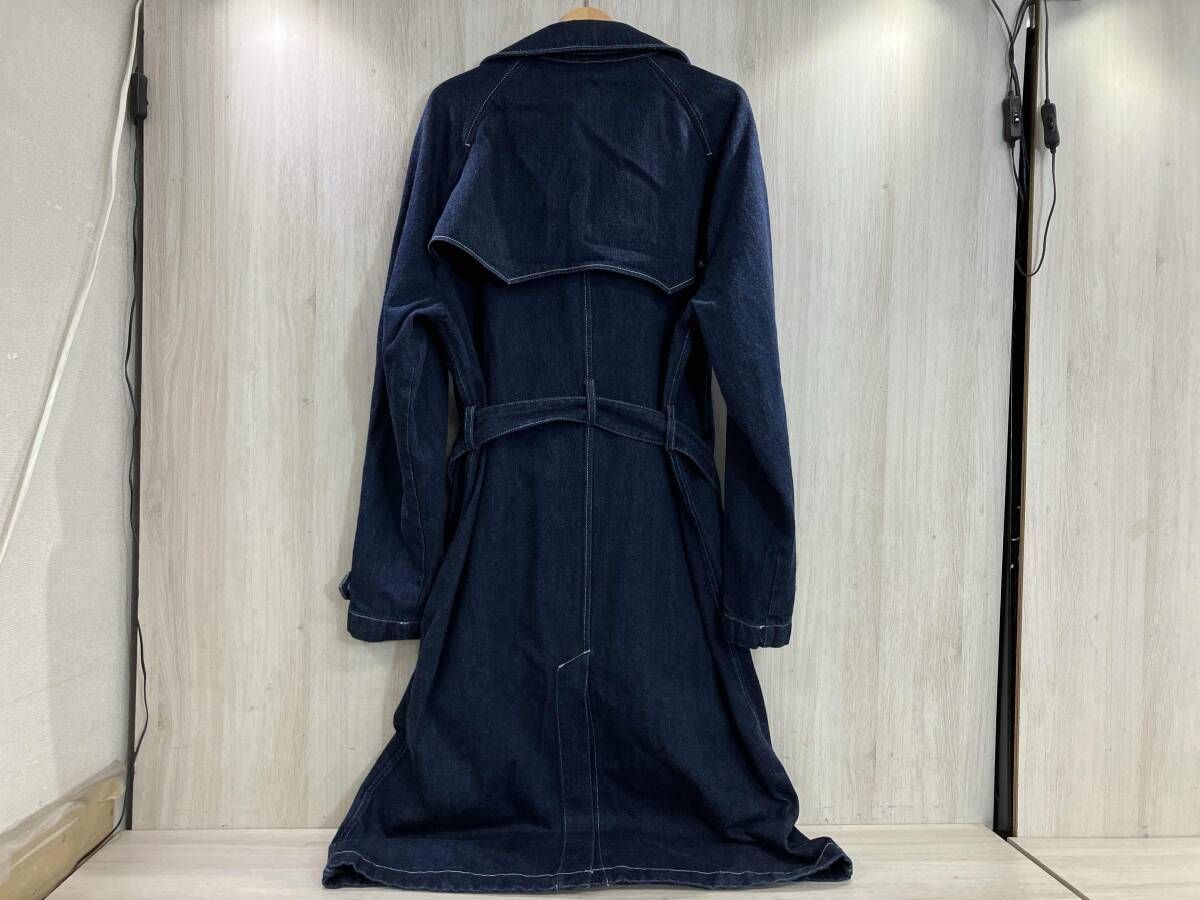 通年 Ripo Trenta anni リポ トレンタ アンニ デニムジャケット デニムコート トレンチコート おかやまデニム インディゴ L