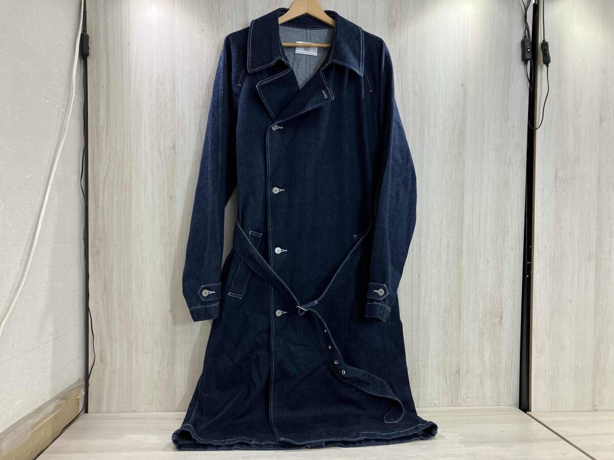 通年 Ripo Trenta anni リポ トレンタ アンニ デニムジャケット デニムコート トレンチコート おかやまデニム インディゴ L