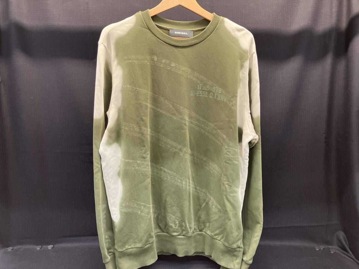 A020020BDAH #ディーゼル DIESEL/スウェット・トレーナー/グリーン 