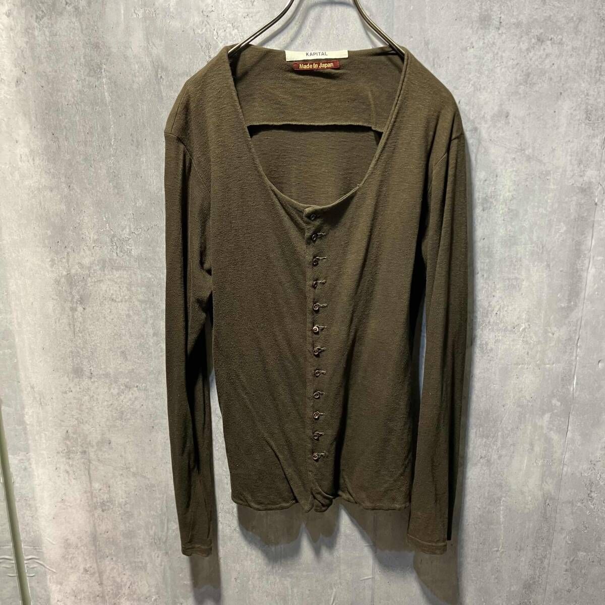 初期 KAPITAL cardigan 多ボタンカーディガン キャピタル - メルカリ