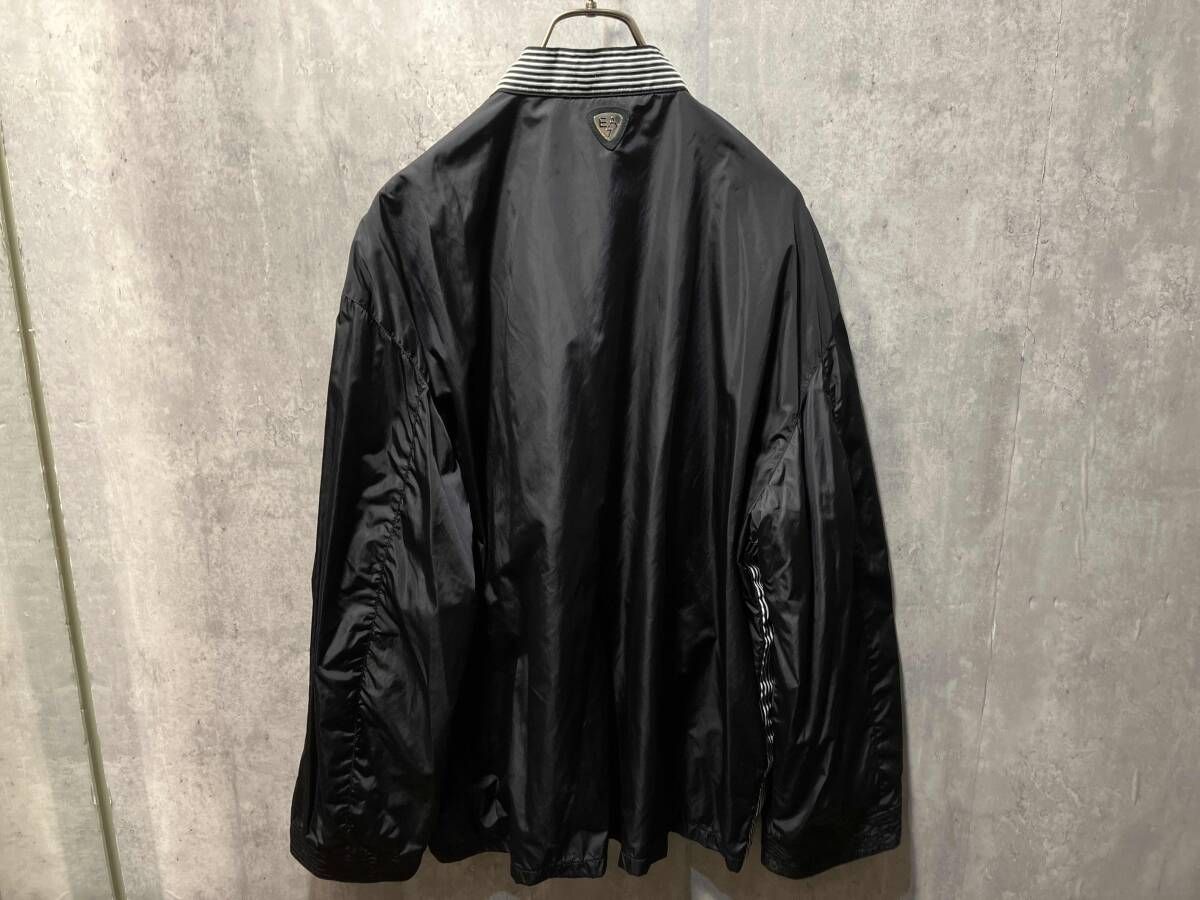EMPORIO ARMANI NYLON JACKET 刺繍ナイロンジャケット XXXサイズ