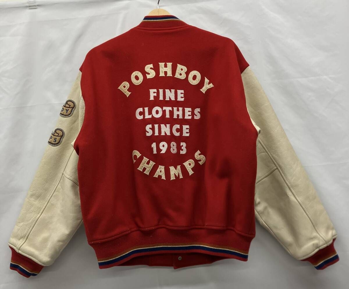 POSH BOY ポッシュボーイ 82L 00514 スタジャンワッペン 刺繍デザイン