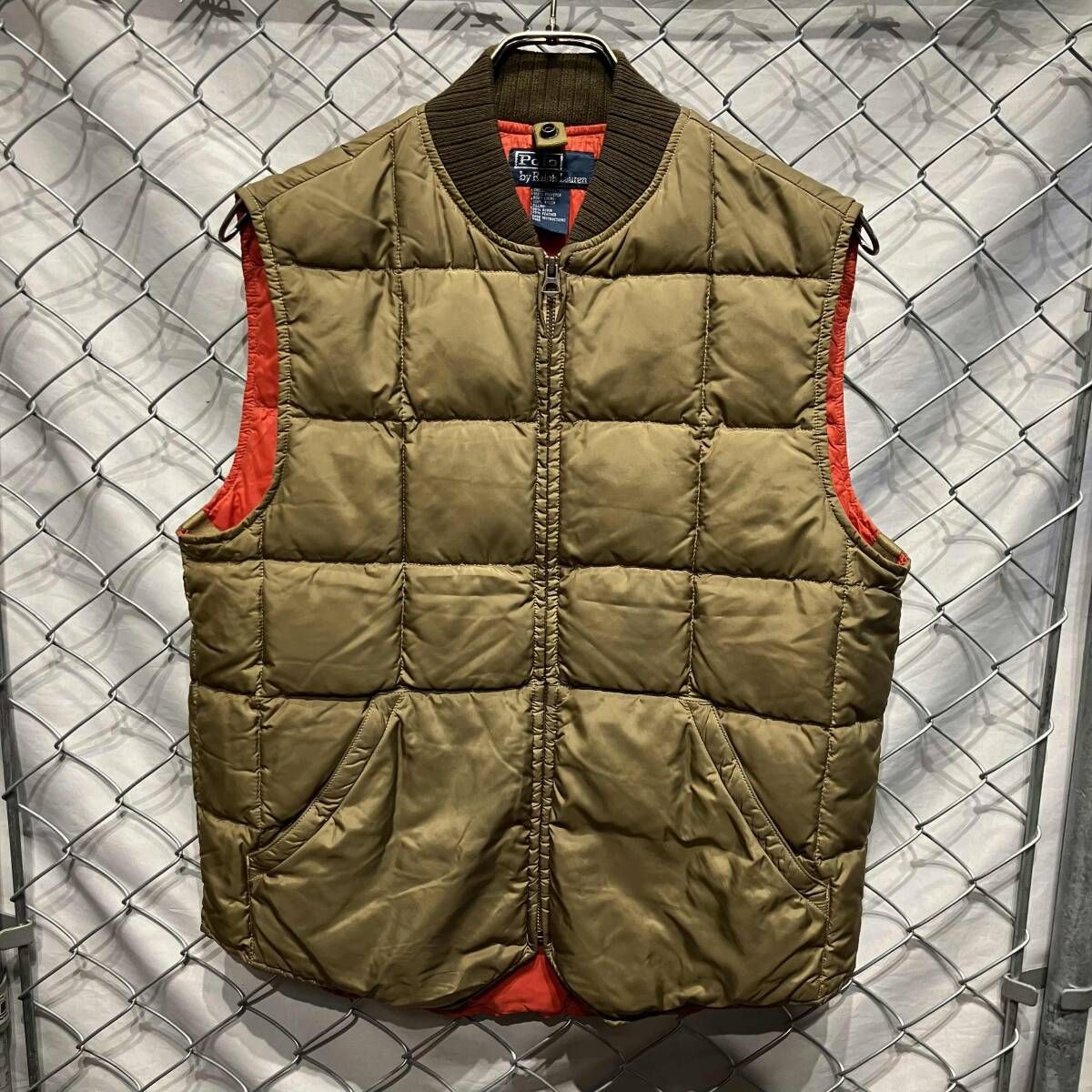 Ralph Lauren ラルフローレン ダウンベスト ブラウン S POLO RALPH LAUREN DOWN VEST ダウンベスト size S ブラウン ポロ