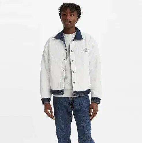 ニュー ンス x リーバイス リバーシブル パデッド ジャケット S 最高