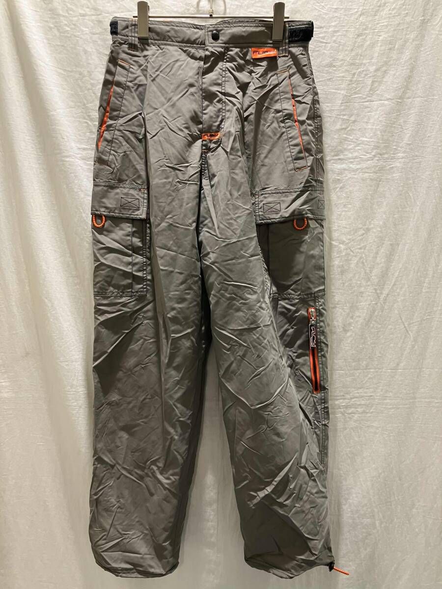 FUBU SPORT フブ ナイロンパンツ カーゴパンツ カーキ サイズM
