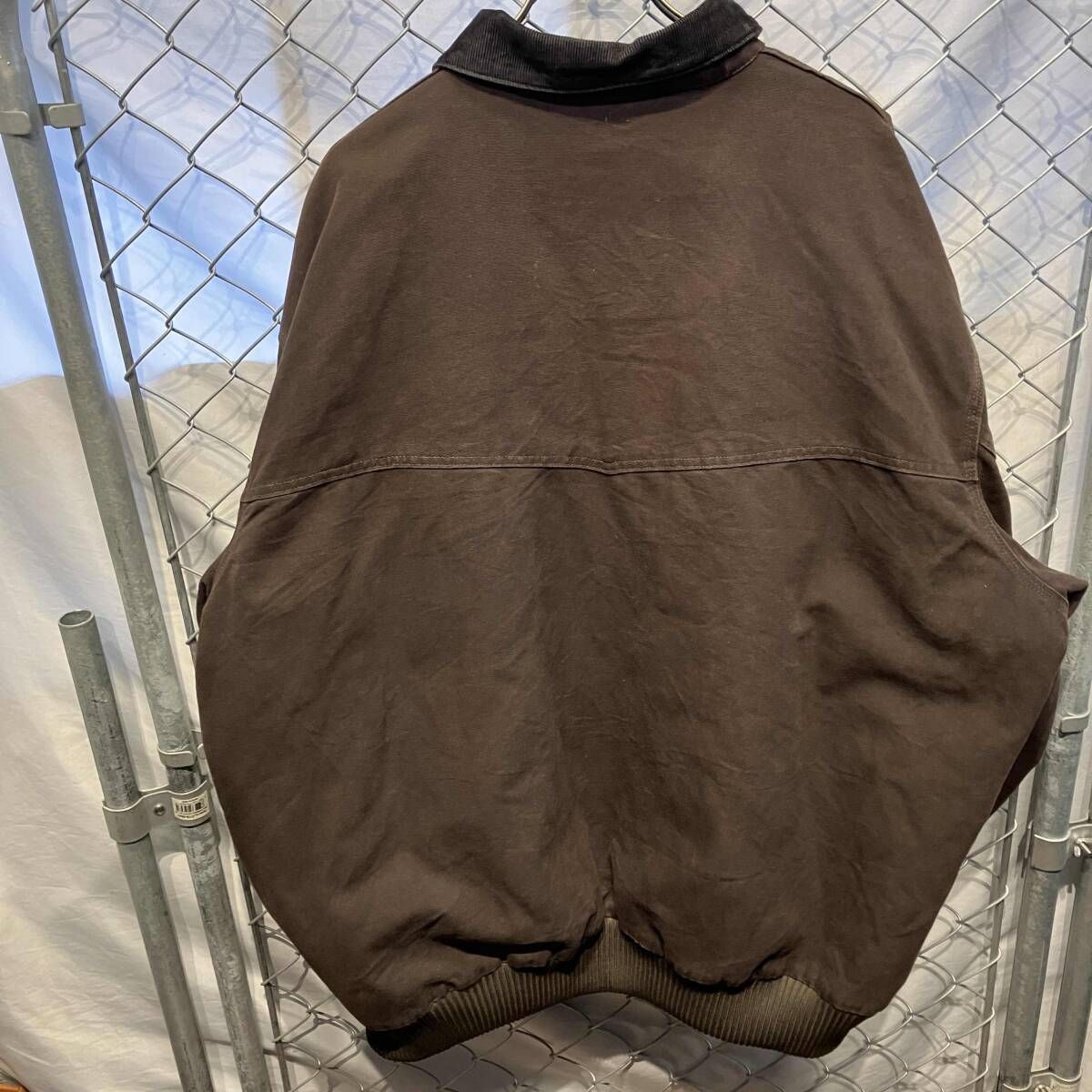 Carhartt ブラウン デトロイトジャケット　XXL Carhartt デトロイトジャケット ブラウン レッド サイズXXL カーハート