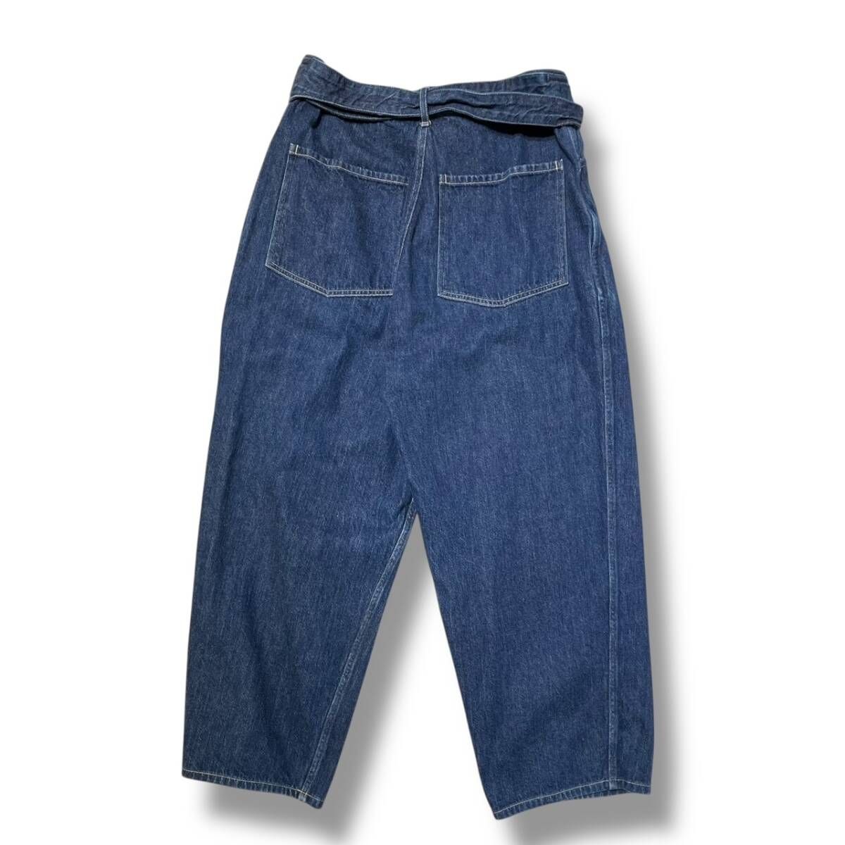 21AW COMOLI ベルテッドデニムパンツ グルカパンツ U03-03011