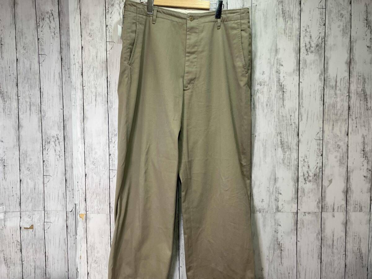 COMOLI コモリ KHAKI チノパン ボトム B01-03021 サイズ表記4 - メルカリ