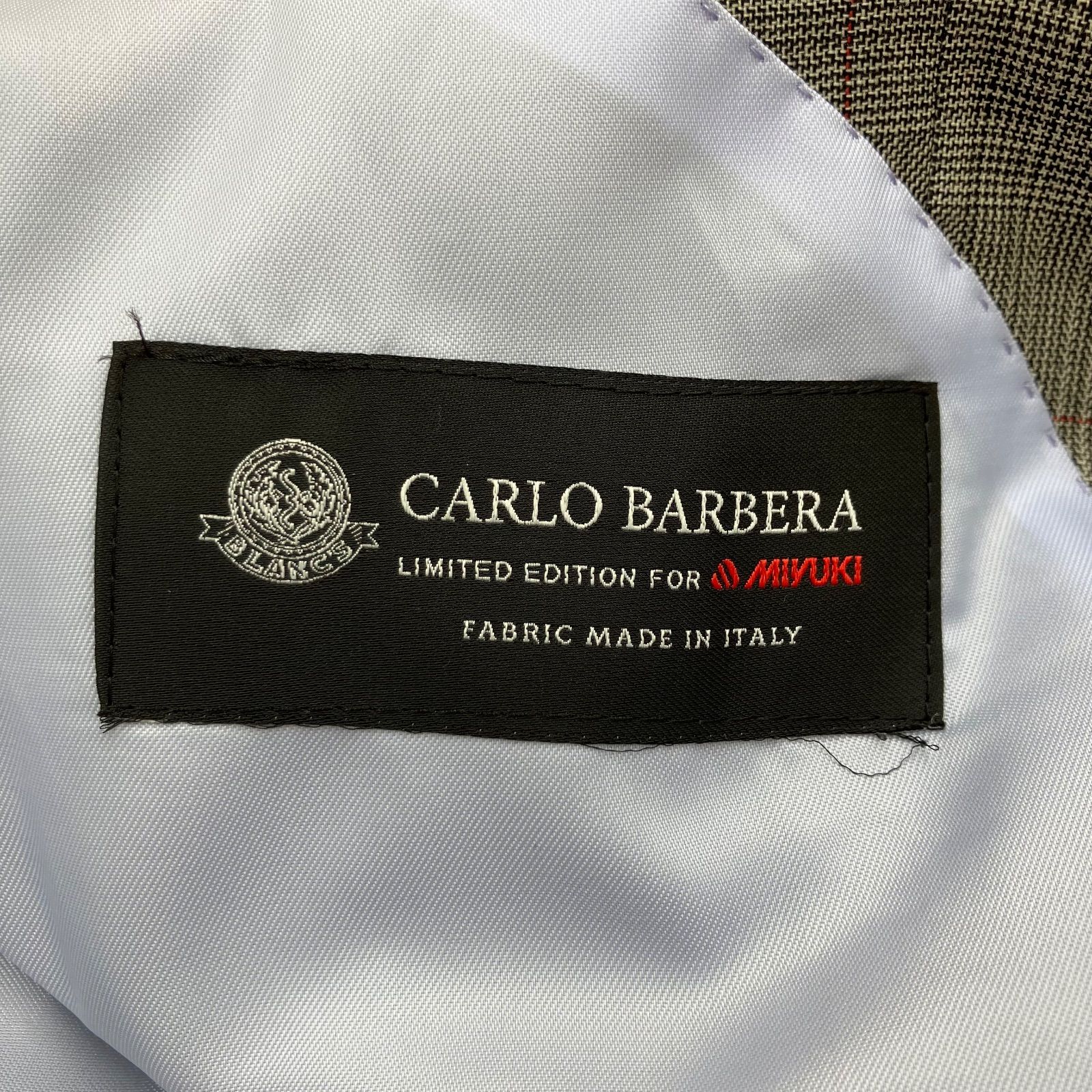 SG 4623 CARLO BARBERA カルロ バルベラ セットアップ オーダー スーツ ベーシックカラー 柄物