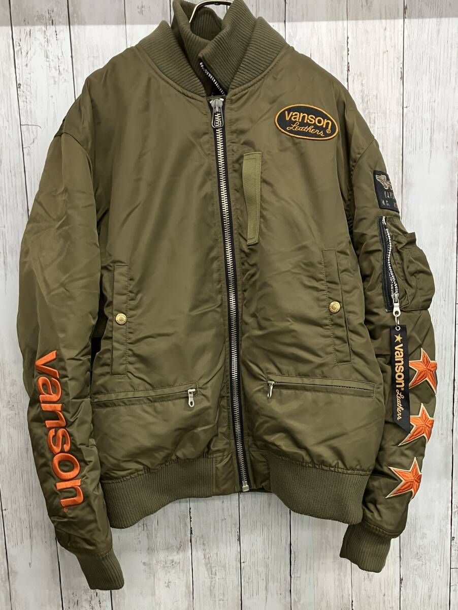 VANSON MA-1 フライトジャケット バンソン ミリタリージャケット